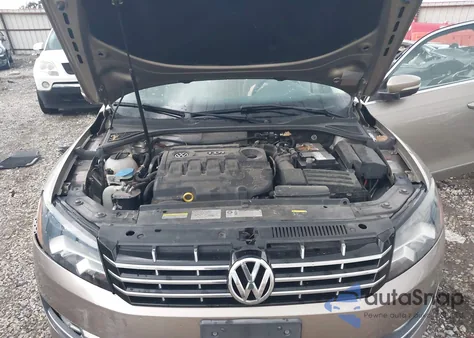 2015 Volkswagen Passat 2.0L Tdi Sel Premium from USA, damaged, VIN 1VWCV7A39FC074649